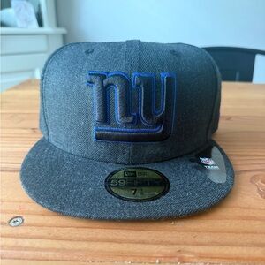NFL New Era Dark Gray and Blue Cap